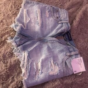 Aeropostale vintage high rise shorty shorts
